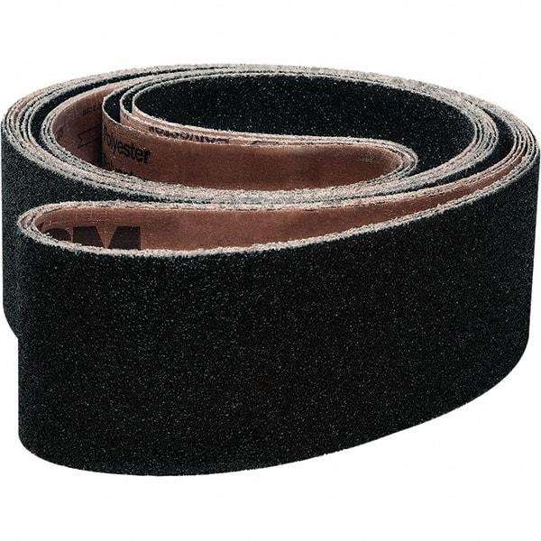 VSM - 4" Wide x 36" OAL, 240 Grit, Silicon Carbide Abrasive Belt - Silicon Carbide, Very Fine, Coated, X Weighted Cloth Backing, Wet/Dry, Series CK721X - Strong Tooling