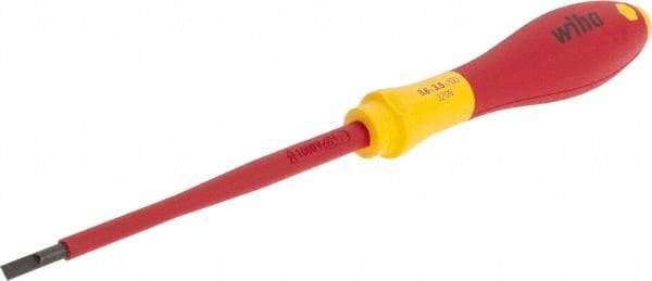 Wiha - Standard Slotted Screwdriver - Ergonomic Handle - Strong Tooling