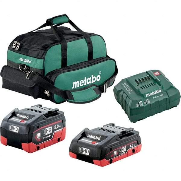 Metabo - Power Tool Chargers Voltage: 18 Battery Chemistry: Lithium-Ion - Strong Tooling