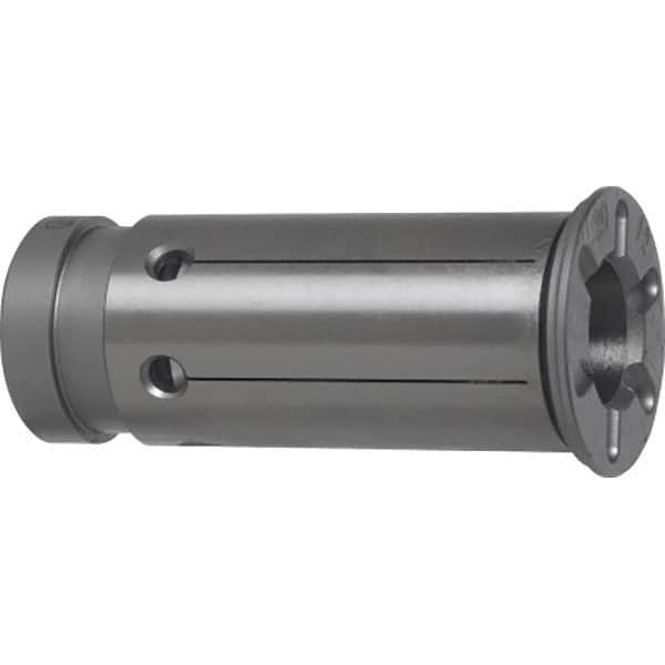 Guhring - 12.7mm ID x 32mm OD, 35.5mm Head Diam, Sealed Hydraulic Chuck Sleeve - Steel, 60.5mm Length Under Head, Through Coolant - Exact Industrial Supply