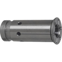 Guhring - 15.88mm ID x 19.05mm OD, 24mm Head Diam, Slotted Hydraulic Chuck Sleeve - Steel, 50.5mm Length Under Head, Through Coolant - Exact Industrial Supply