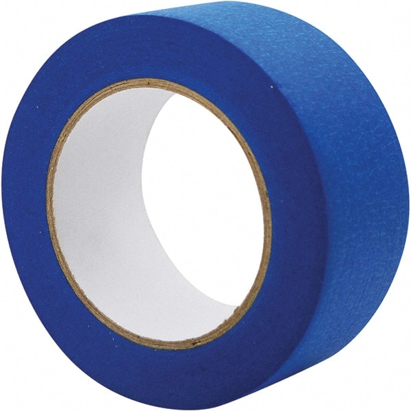 Value Collection - 48mm Wide x 55 m x 5.2 mil Blue Crepe Paper Masking Tape - Strong Tooling