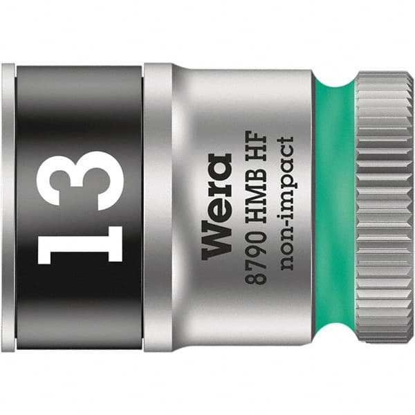 Wera - 3/8" Drive, Standard Hand Socket - Strong Tooling