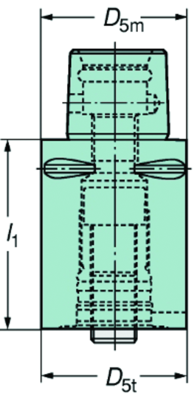 C539101V50060 CAPTO ADAPTER - Strong Tooling