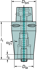 C43910232070A CAPTO ADAPTER - Strong Tooling