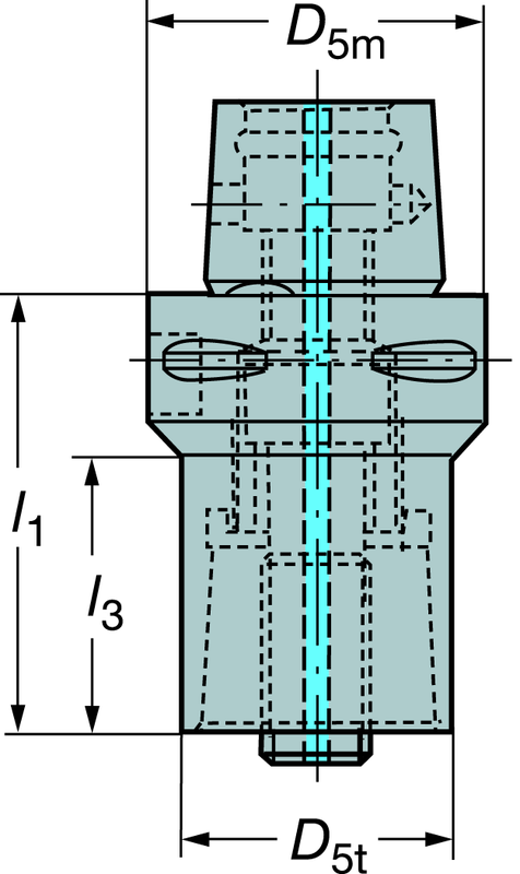 C63910250080A ADAPTER CAPTO - Strong Tooling