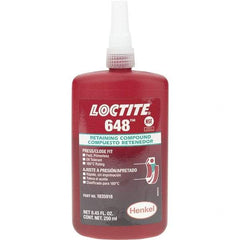 Loctite - 250 mL, Red, High Strength Retaining Compound - Series 648 - Strong Tooling