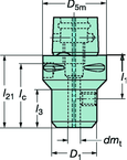 C83912006070 CAPTO ADAPTER - Strong Tooling