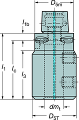 C63912750115 CAPTO ADAPTER - Strong Tooling