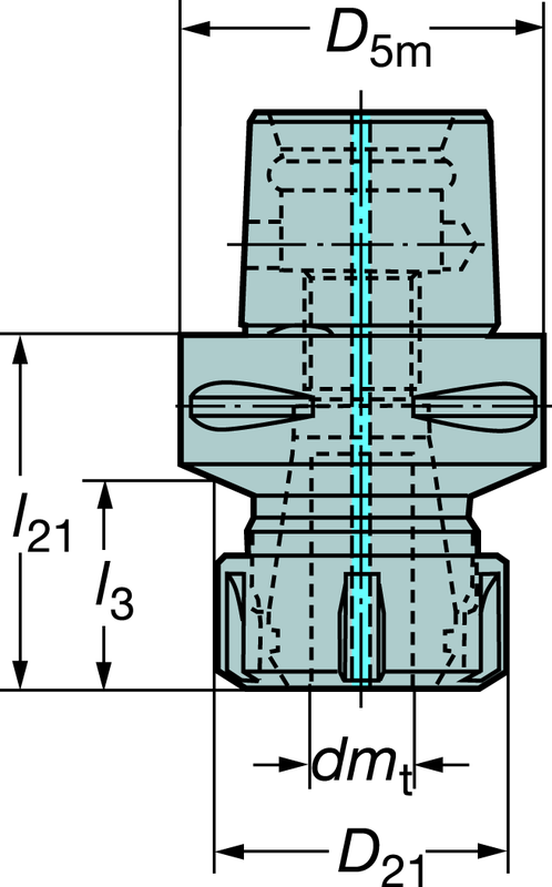 C63911440130 CAPTO ADAPTER - Strong Tooling