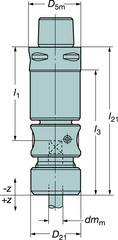 C539160B03158A CAPTO ADAPTER - Strong Tooling