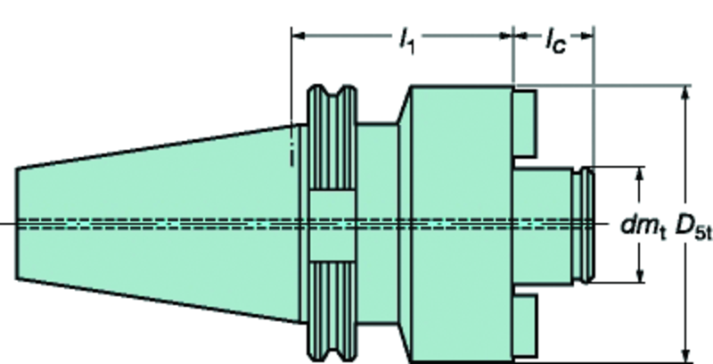 A2F055060080 FACEMILL HOLDER - Strong Tooling