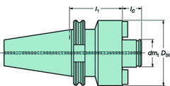 A1F055060070 FACEMILL HOLDER - Strong Tooling