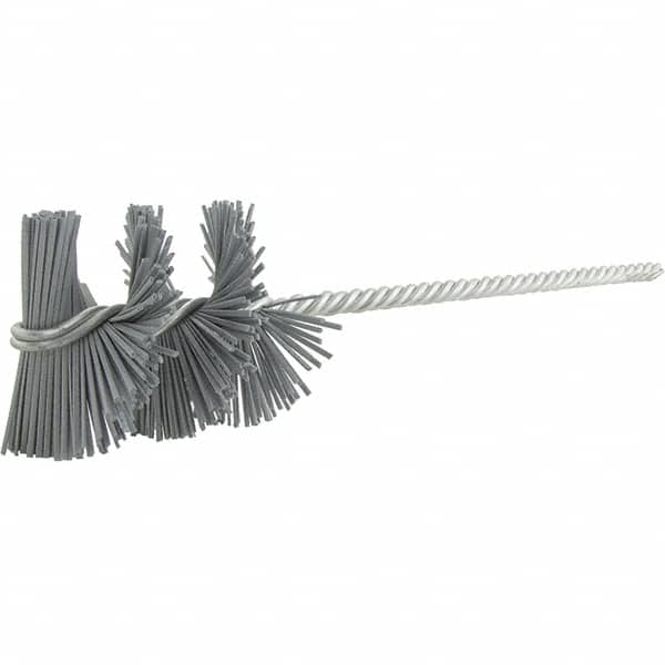 Brush Research Mfg. - 3-1/2" Bore Diam, 120 Grit, Silicon Carbide Flexible Hone - Medium, 4" OAL - Strong Tooling