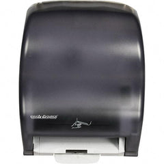 PRO-SOURCE - Hands Free, Plastic Paper Towel Dispenser - 1 Roll 8", Black - Strong Tooling