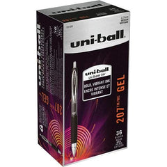 Uni-Ball - Pens & Pencils Type: Retractable Gel Color: Black - Strong Tooling