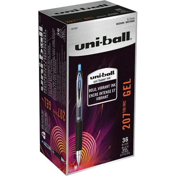 Uni-Ball - Pens & Pencils Type: Retractable Gel Color: Blue - Strong Tooling