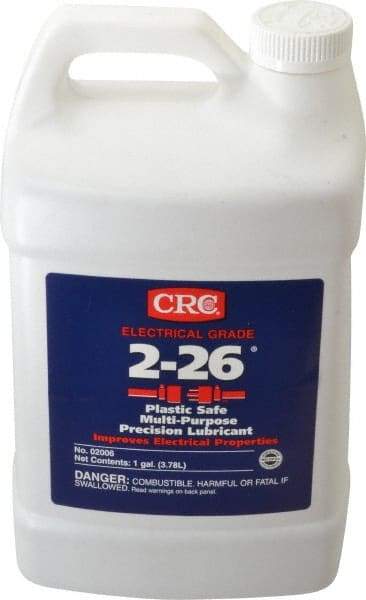 CRC - 1 Gal Bottle Nondrying Film Penetrant/Lubricant - Amber, 250°F Max, Food Grade - Strong Tooling