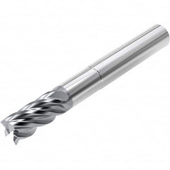 Niagara Cutter - 1/2", 5/8" LOC, 1/2" Shank Diam, 6" OAL, 5 Flute, Solid Carbide Square End Mill - Strong Tooling