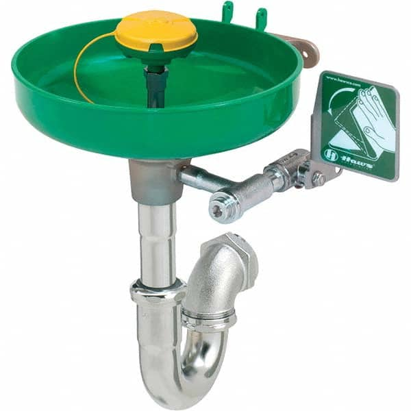 Haws - Plumbed Eye & Face Wash Stations Type: Eye/Face Wash Mount: Wall Mount - Strong Tooling