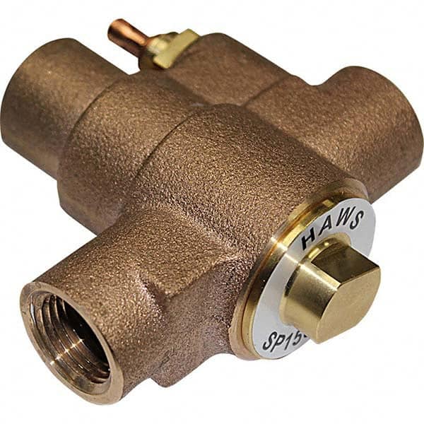 Haws - Plumbed Wash Station Accessories Type: Freeze Protection Bleed Valve Material: Brass - Strong Tooling