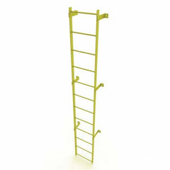 TRI-ARC - Rolling & Wall Mounted Ladders & Platforms Type: Fixed Ladder Style: Safety Cage - Strong Tooling