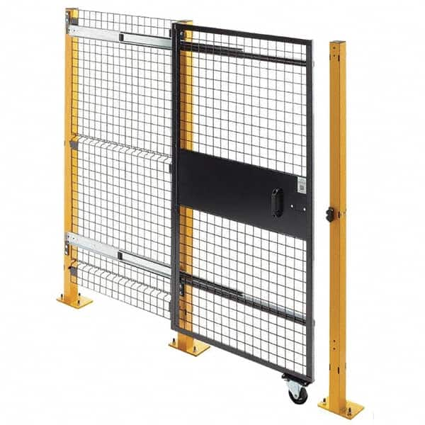 Husky - 4' Wide x 6' High, Sliding Door for Temporary Structures - Strong Tooling