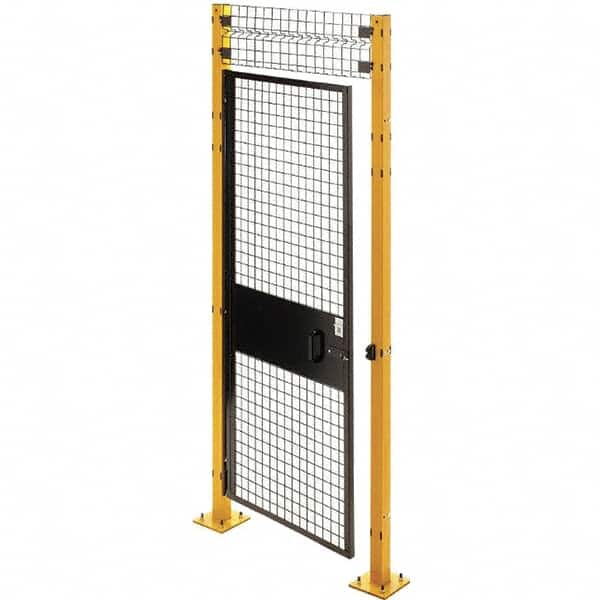 Husky - 4' Wide x 6' High, Swing Door for Temporary Structures - Strong Tooling