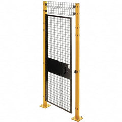 Husky - 4' Wide x 6' High, Swing Door for Temporary Structures - Strong Tooling