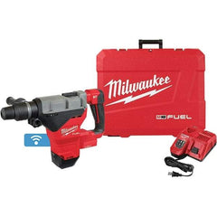 Milwaukee Tool - 18 Volt 1-3/4" SDS Max Chuck Cordless Rotary Hammer - 2900 BPM, 380 RPM, Reversible - Strong Tooling