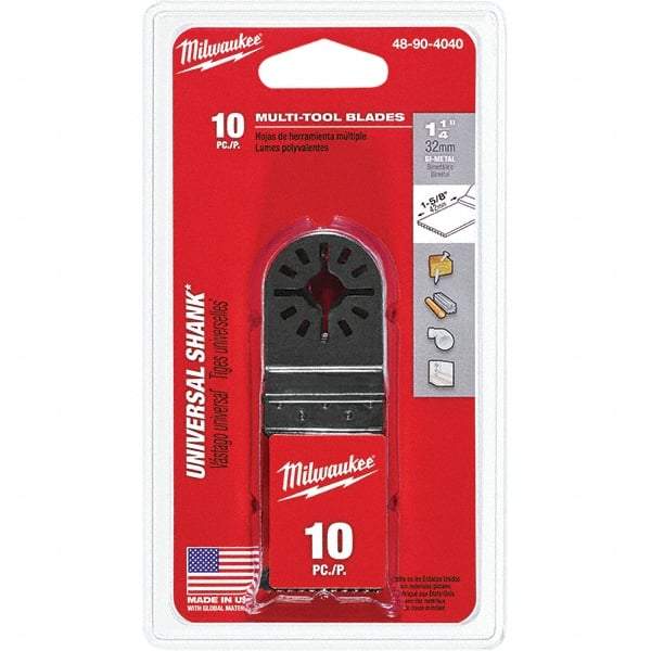 Milwaukee Tool - Rotary & Multi-Tool Accessories Accessory Type: Multi-Material Blade For Use With: Oscillating Tools - Strong Tooling