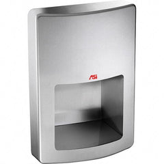 ASI-American Specialties, Inc. - 1000 Watt Satin Stainless Steel Finish Electric Hand Dryer - 240 Volts, 4.2 Amps, 11" Wide x 15-1/2" High x 5-23/32" Deep - Strong Tooling