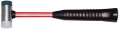 Proto - 33 oz Head 1-11/16" Face Plastic Hammer - 15-1/16" OAL, Fiberglass Handle - Strong Tooling