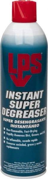 LPS - 20 oz Aerosol Cleaner/Degreaser - Aerosol, Nonchlorinated, Unscented - Strong Tooling