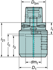 C53912120085 CAPTO ADAPTER - Strong Tooling