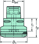 C639127702045A CAPTO ADAPTER - Strong Tooling