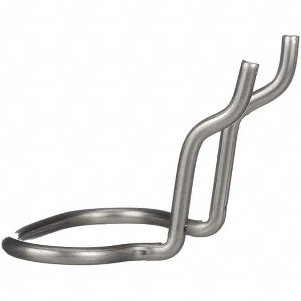 Marlin Steel Wire Products - Pegboard Hooks Type: Single Angled End Hook Projection: 3-1/4 (Inch) - Strong Tooling