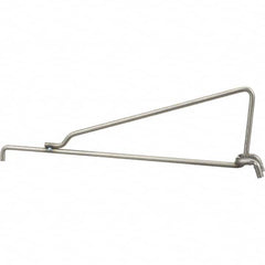 Marlin Steel Wire Products - Pegboard Hooks Type: Single Vertical End Hook Projection: 8-3/4 (Inch) - Strong Tooling