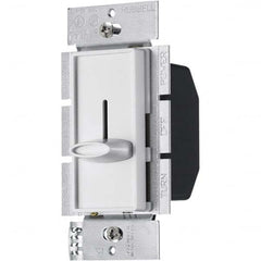 Hubbell Wiring Device-Kellems - 1 Pole, 120 VAC, 5 Amp, Residential Grade Slide Switch Dimmer Switch - Strong Tooling