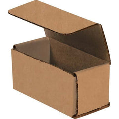 Made in USA - Pack of (50), 2" Wide x 4" Long x 2" High Corrugated Shipping Boxes - Strong Tooling