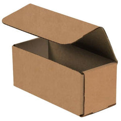 Made in USA - Pack of (50), 2" Wide x 6" Long x 2" High Corrugated Shipping Boxes - Strong Tooling