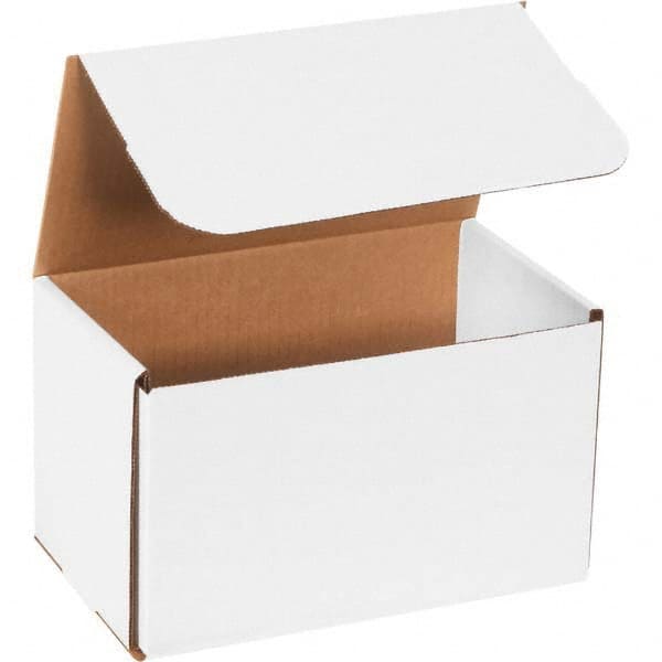 Made in USA - Pack of (50), 6" Wide x 10" Long x 5" High Corrugated Shipping Boxes - Strong Tooling