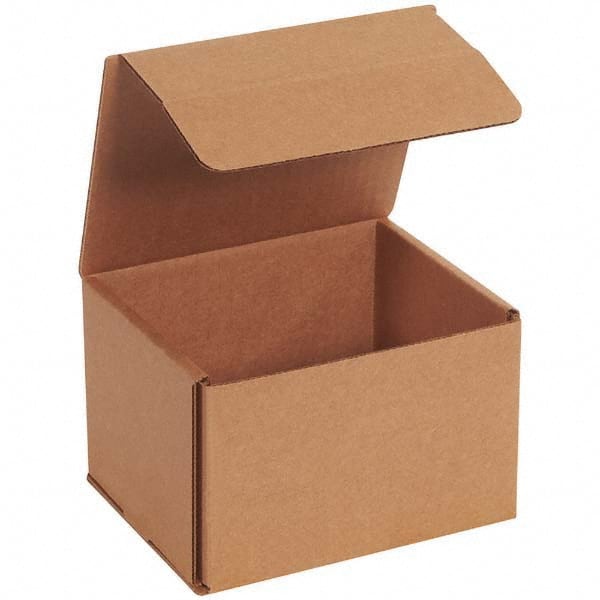 Made in USA - Pack of (50), 5" Wide x 6" Long x 4" High Corrugated Shipping Boxes - Strong Tooling