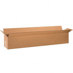 Made in USA - Pack of (5), 10" Wide x 60" Long x 10" High Corrugated Shipping Boxes - Strong Tooling