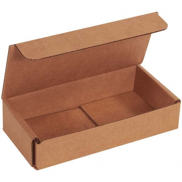 Made in USA - Pack of (50), 3-1/4" Wide x 6-1/2" Long x 1-1/4" High Corrugated Shipping Boxes - Strong Tooling