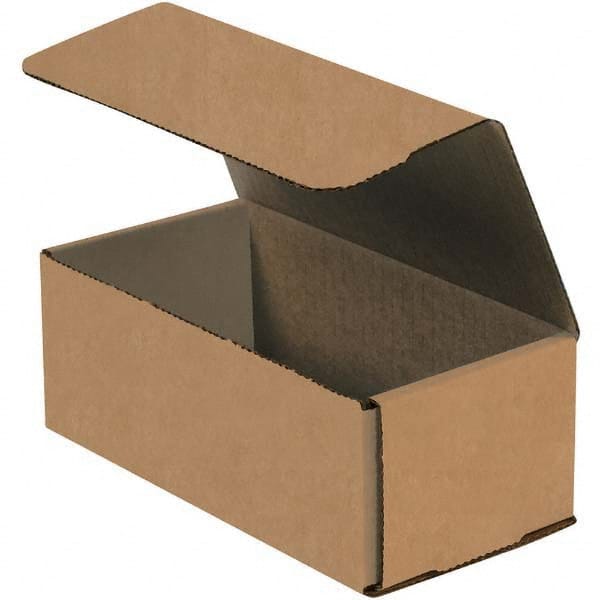 Made in USA - Pack of (50), 5" Wide x 7" Long x 3" High Corrugated Shipping Boxes - Strong Tooling