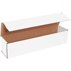 Made in USA - Pack of (50), 4" Wide x 20" Long x 4" High Corrugated Shipping Boxes - Strong Tooling