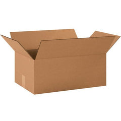 Made in USA - Pack of (25), 13" Wide x 19" Long x 10" High Corrugated Shipping Boxes - Strong Tooling