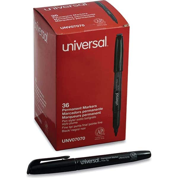 UNIVERSAL - Markers & Paintsticks Type: Permanent Color: Black - Strong Tooling