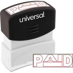 UNIVERSAL - Pre-inked Stock Stamps Type: Message Message: PAID - Strong Tooling